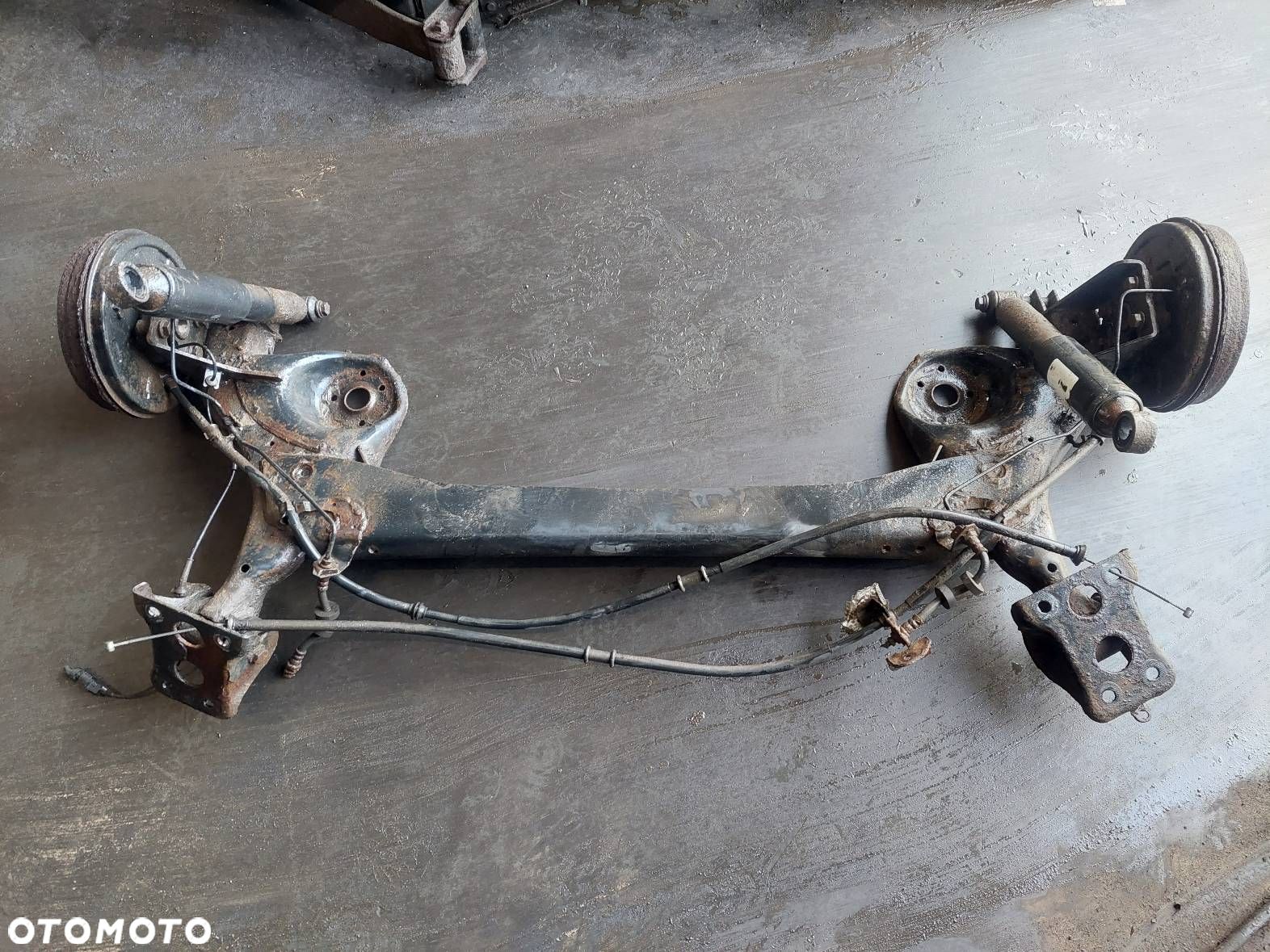 BELKA OŚ ZAWIESZENIA TYŁ BELKA Z ABS PEUGEOT BIPPER I - 1