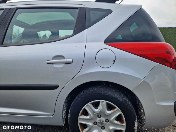 Błotnik Lewy Tył Peugeot 207SW EZR Igła Bez Malowania