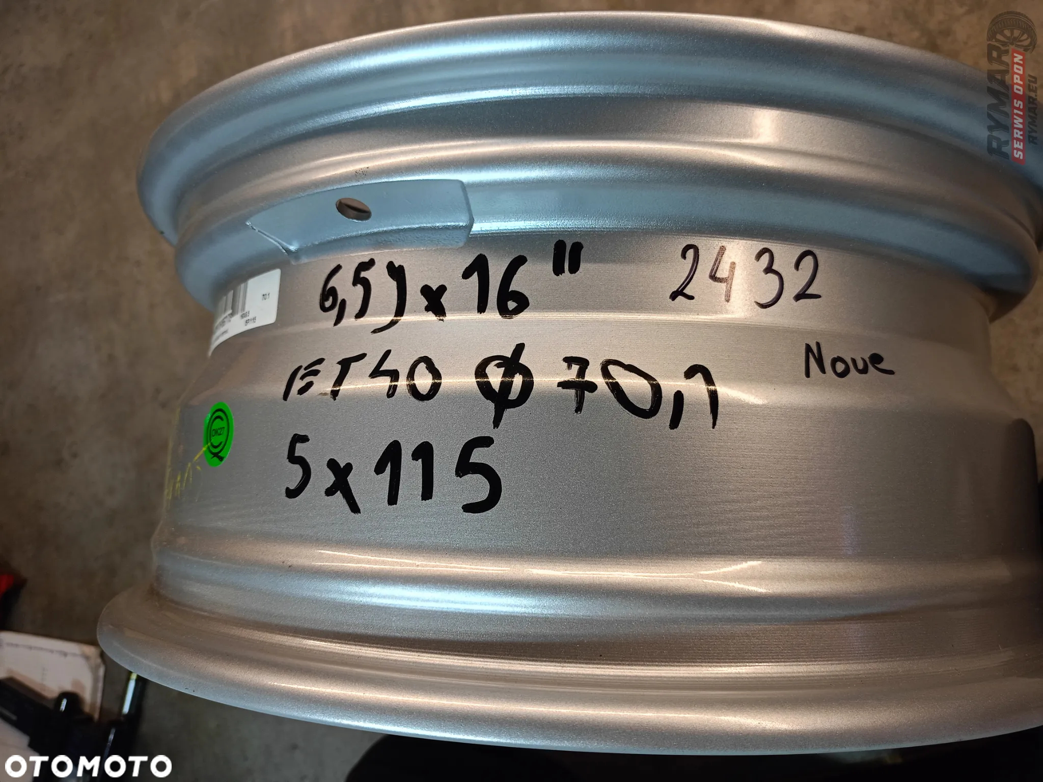 ŚLĄSK NOWE ALUFELGI 6.5X16" 5x115 ET40 OPEL CHEVROLET KOMPLET - 8