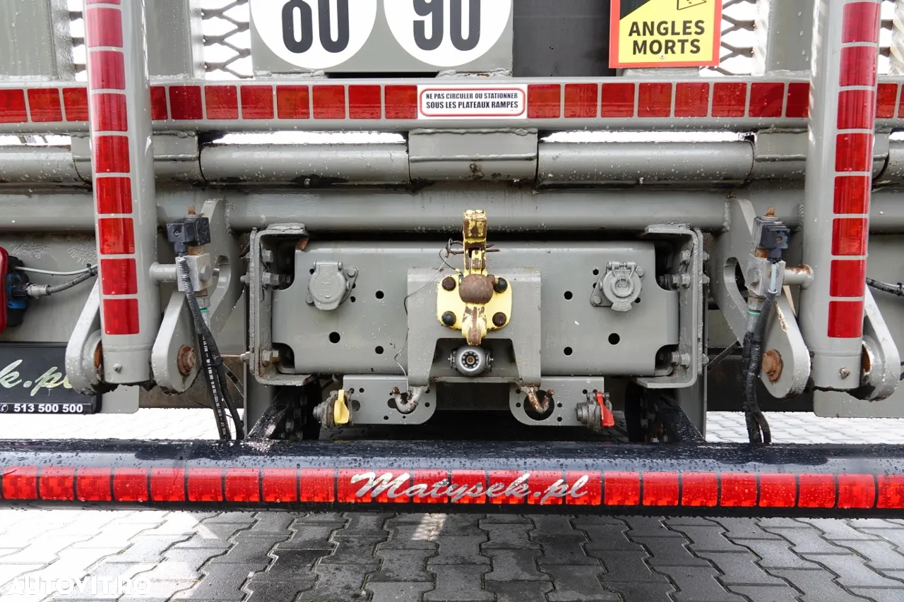 MAN TGS 35.360 / 8x2-4 / REMORCARE + HDS HIAB 166 E-2 / AXIE LIFTATOR / 4 AXI / GAMA HIDRAULICA / TROLIU / ASISTENTA RUTIERA / EURO 5 EEV - 14