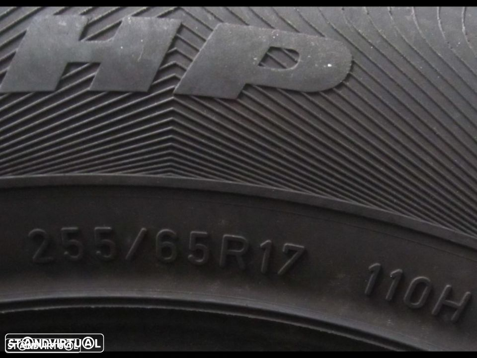 4 Pneus usados 255/65/17 Goodyear - 4