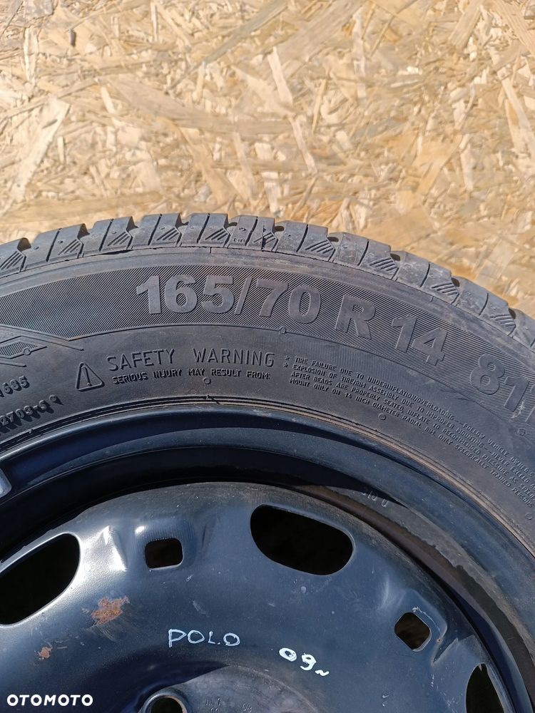 KOŁO DOJAZDOWE ZAPASOWE 165/70/14 VOLKSWAGEN POLO 5X100 - 2