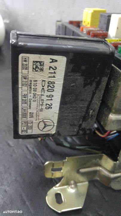 Panou sigurante modul alarma 2.2 cdi mercedes c class w203 a2118209126 2035453801 5dk00848613 - 3