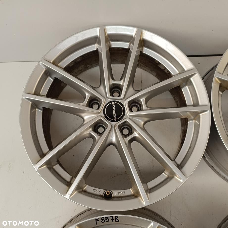 Alufelgi 5x112 17 VW T-Roc Taos Skoda Karoq Yeti Seat Ateca Leon Audi (F8578) - 5