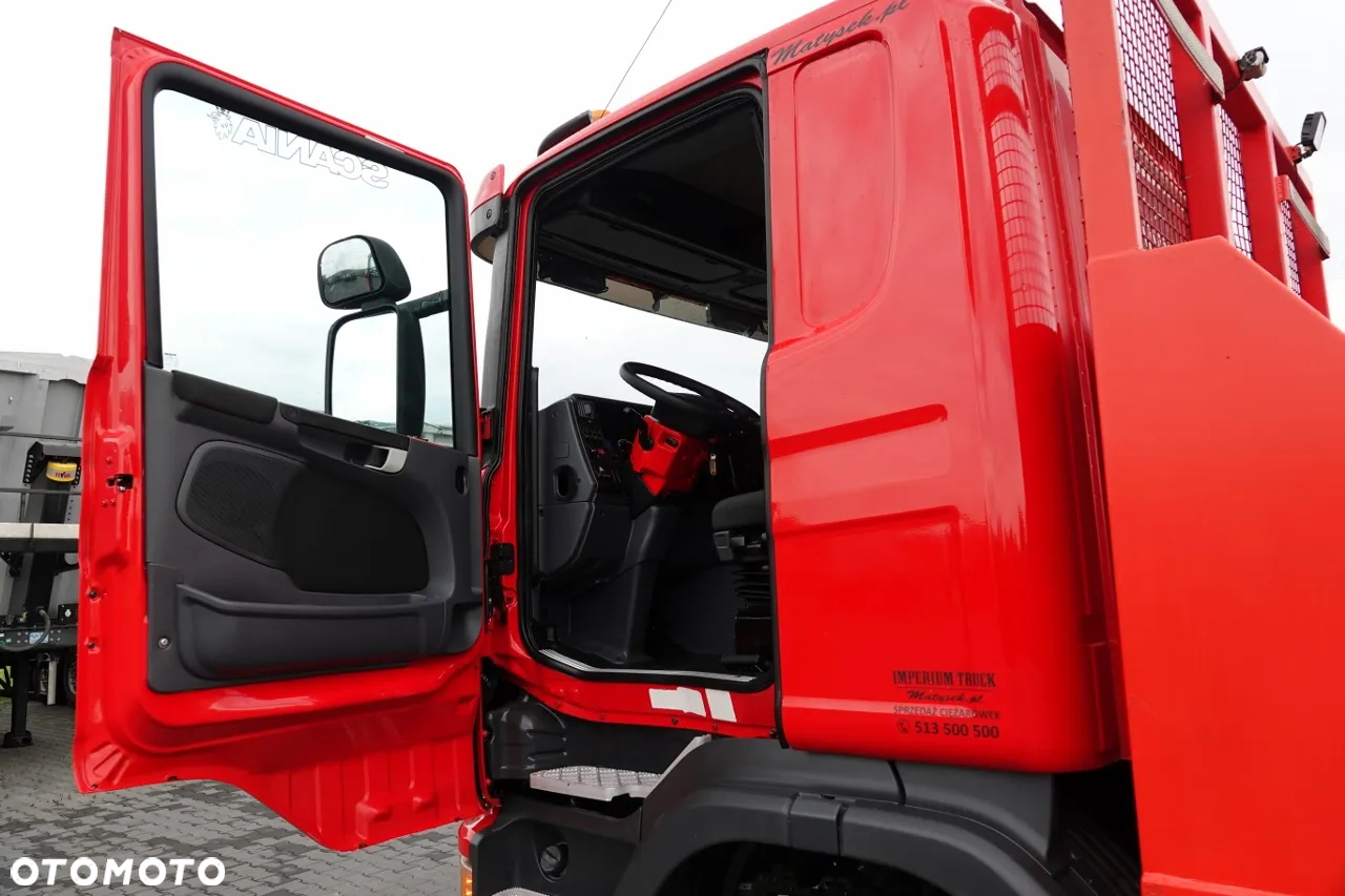 Scania G 360 / 6X2 / LAWETA / POMOC DROGOWA / OŚ SKRĘTNA I PODNOSZONA / NAJAZDY HYDRAULICZNE / WCIĄGARKA / SPROWADZONY - 27