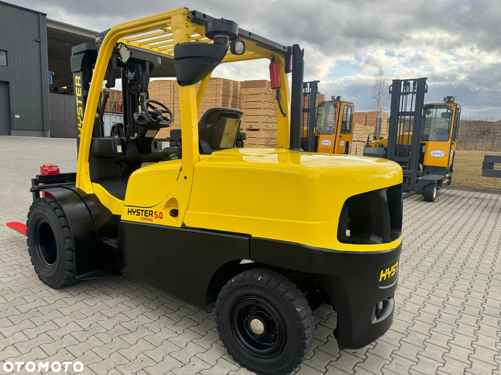 Hyster 5.5 FT // Diesel // 5000 kg //Triplex //Wersja kontenerowa - 9