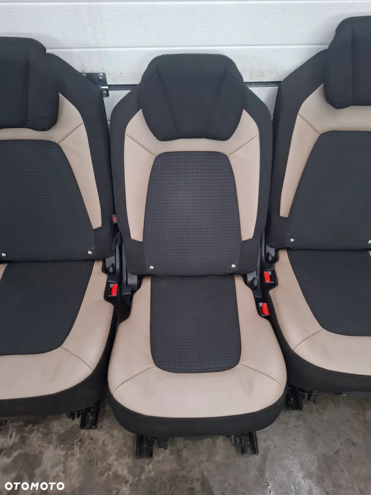 Citroen C4 picasso II fotele siedzenia tył - 2