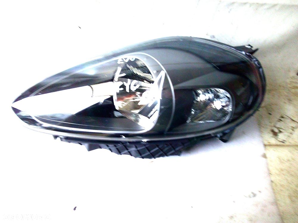 fiat grande punto lampa przód lewa przednia nowa oryginał 519371440 - 1