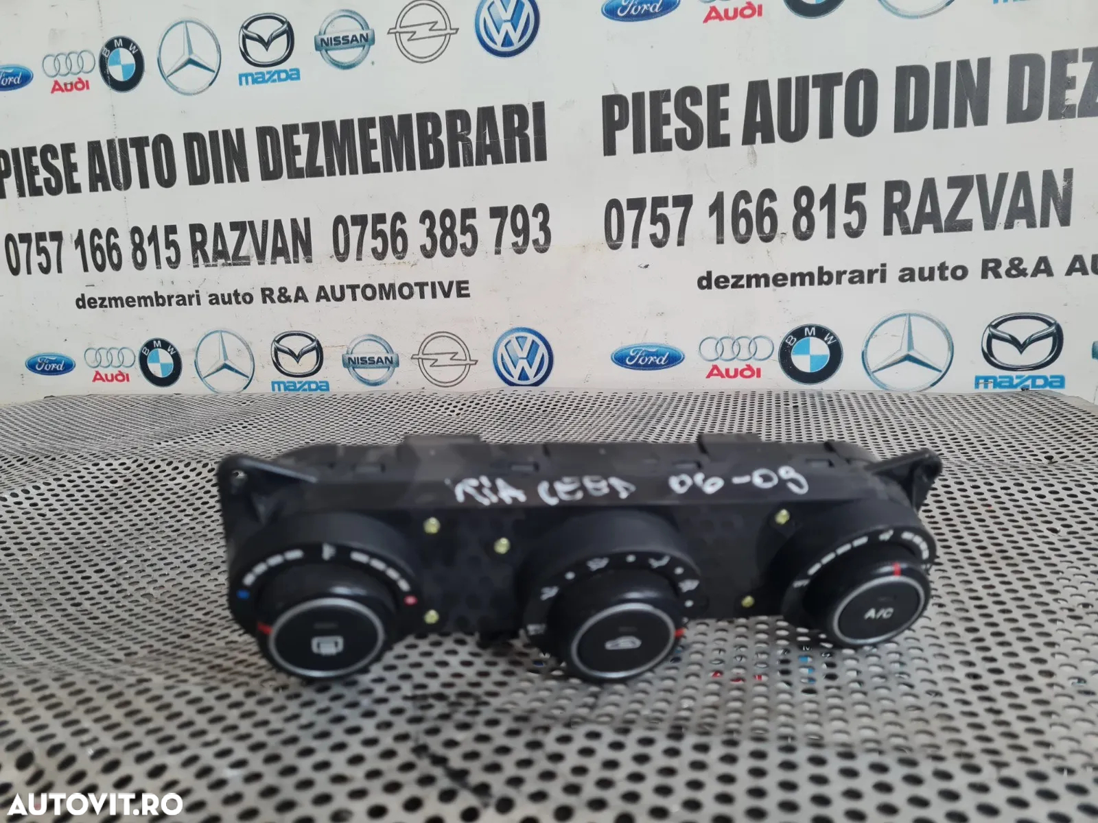 Panou Modul Comenzi Clima Aer Conditionat Kia Ceed An 2006-2007-2008-2009 Cod -1H200 - Dezmembrari - 3