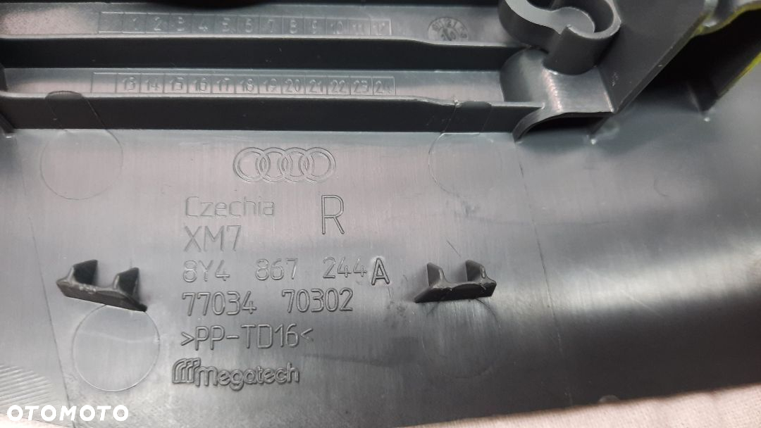 AUDI A3 8Y4 SPORTBACK ELEMENTY WNETRZA CZARNE WNETRZE SŁONECZNIKI - 6
