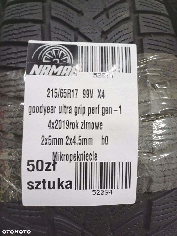 4x 215/65r17 goodyear opony zimowe 52094 - 12