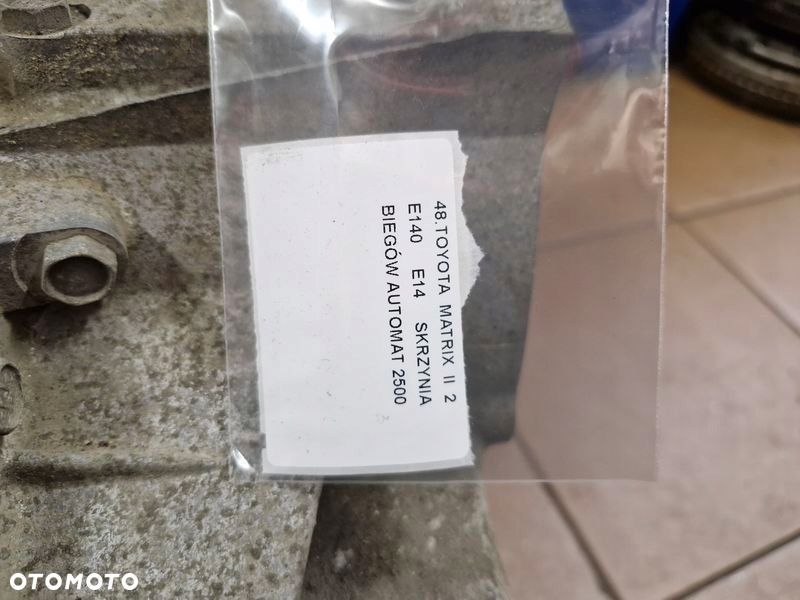 toyota matrix ii 2 e140 e14 skrzynia biegów automatyczna automat - 6