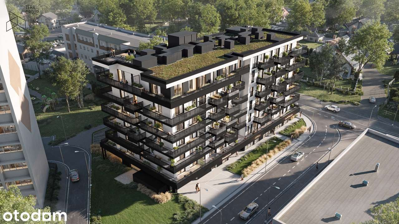 Mieszkanie M31, 46,09m2 Projekt Pawia Kielce