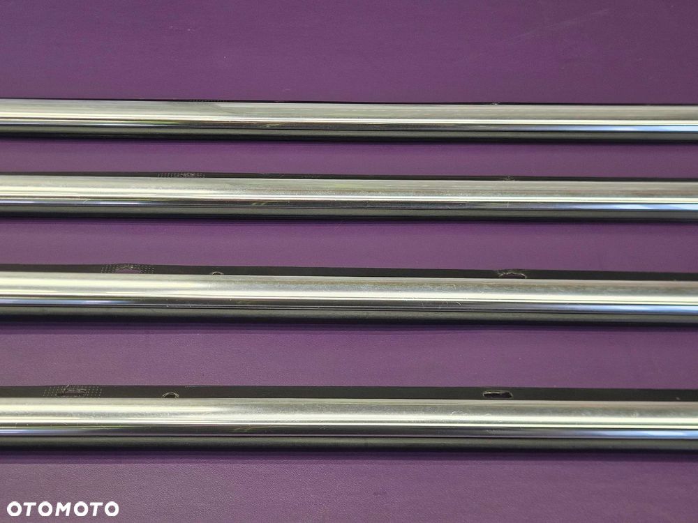 Listwa Listwy Zgarniajace Szyb Szyby Chrom Chromowane AUDI A6 C6 Sedan Kombi - 21