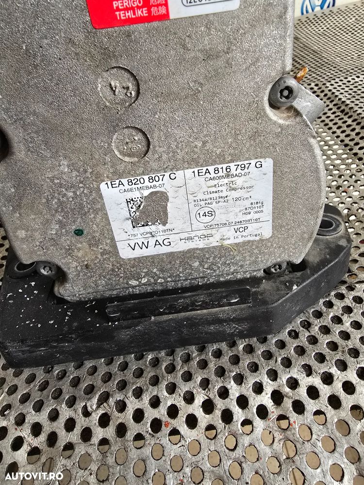 Compresor Clima AC Audi Q4 E-Tron 2021-2025 Cod 1EA820807C - 7