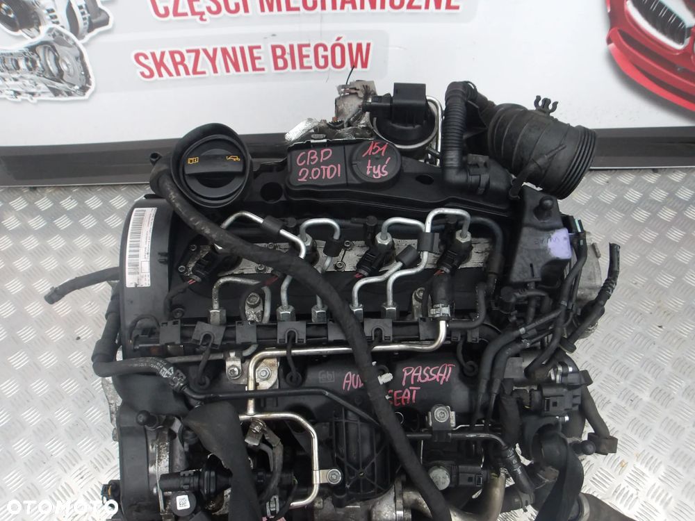 SILNIK KOMPLETNY VOLKSWAGEN PASSAT 2.0 TDI CBD CBDC 151 TYS - 2