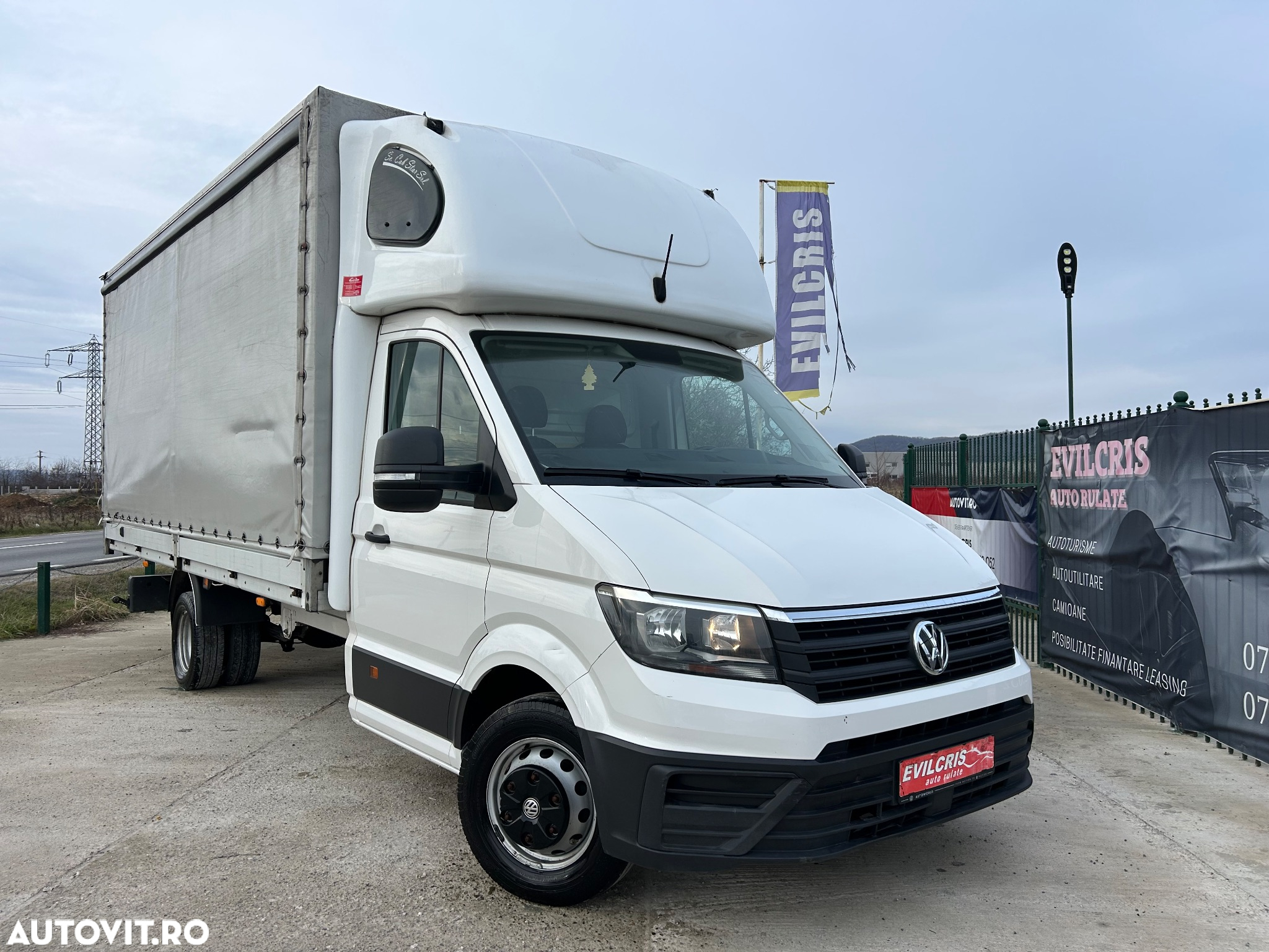 Volkswagen Crafter 10 EUROPALETI AXA DUBLA SPATE - 34