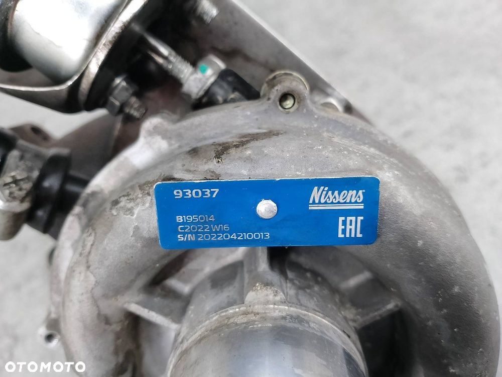 TURBINA CITROEN C4 GRAND PICASSO I 93037  B195014 1.6 HDI - 7