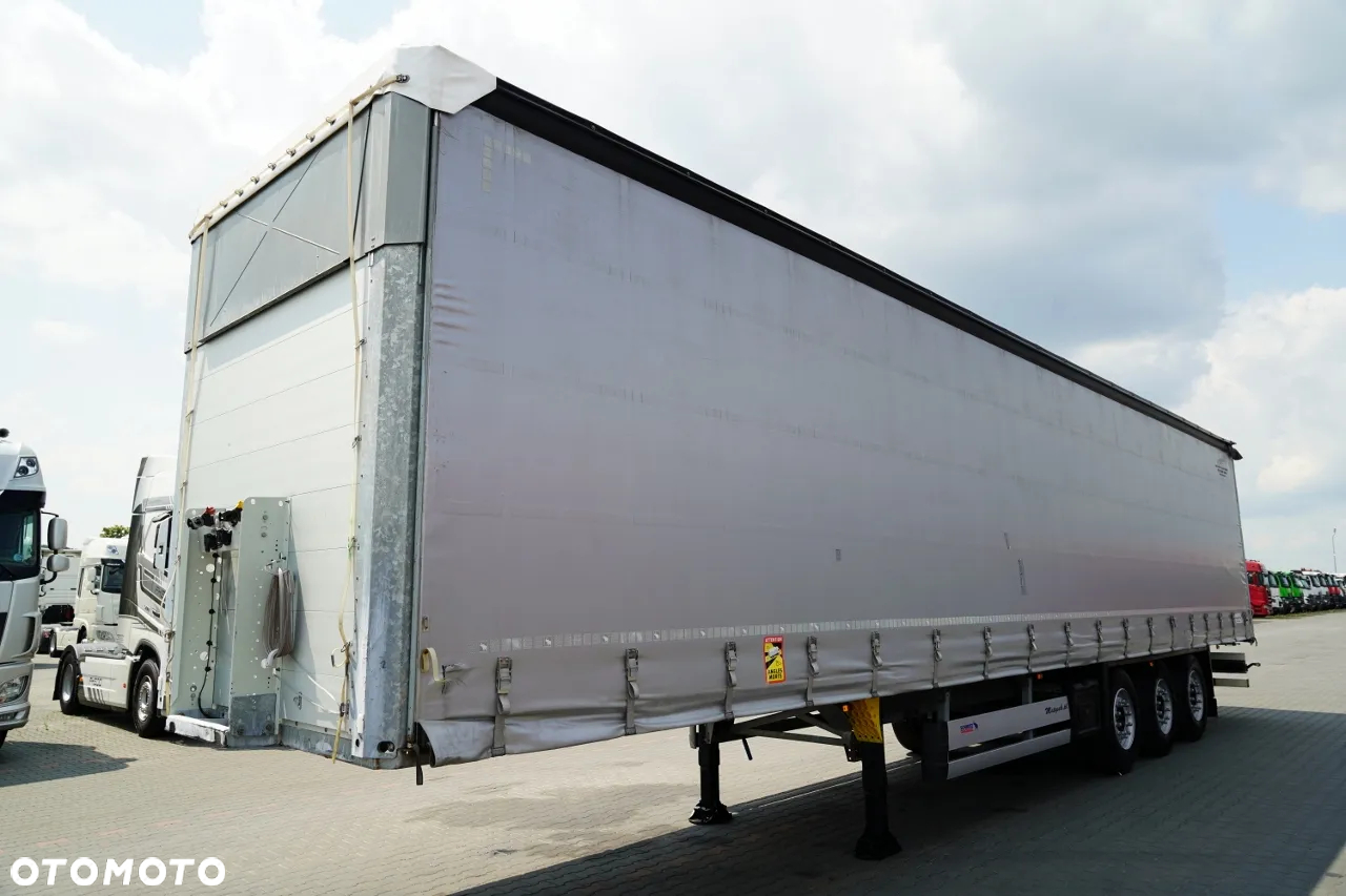 Schmitz Cargobull FIRANKA / STANDARD / OŚ PODNOSZONA / PODNOSZONY DACH / 2022R - 3