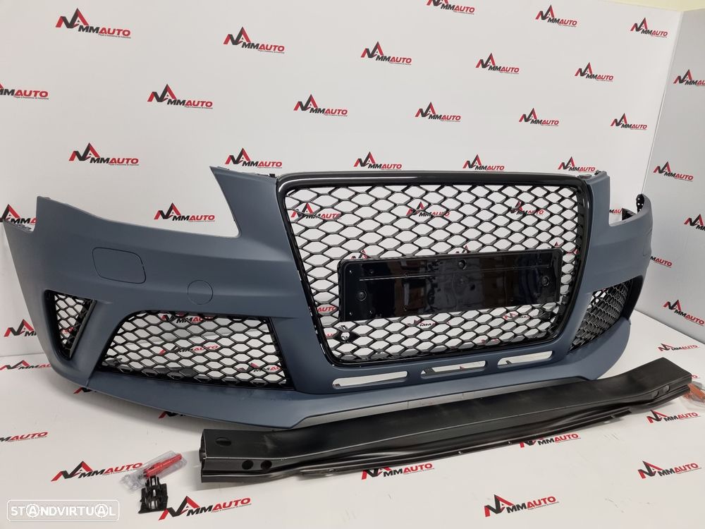 Parachoques Frontal Audi A4 B8 Look RS4 - 3