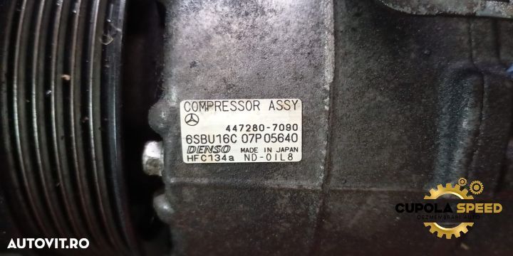 Compresor AC 2.2 CDI 447280-7090 Mercedes-Benz Vito W639 [facelift] [ - 3