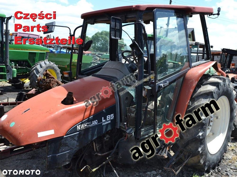 New Holland Fiat L85 części, skrzynia biegów, oś - 1