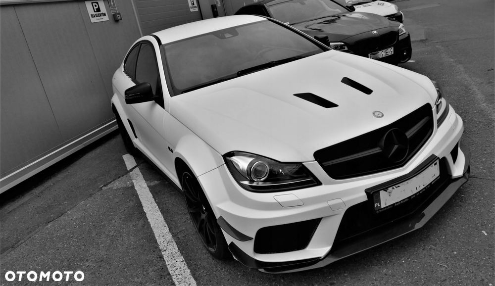 MERCEDES C KLASA W204 COUPE BLACK SERIES BODY KIT ZESTAW OSPOILEROWANIA - 13