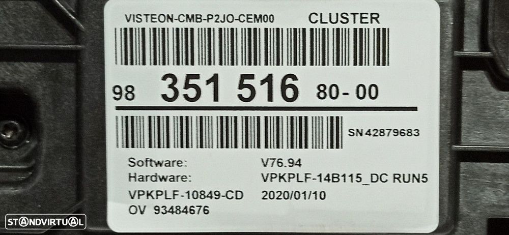 QUADRANTE OPEL CORSA F EDITION - 6