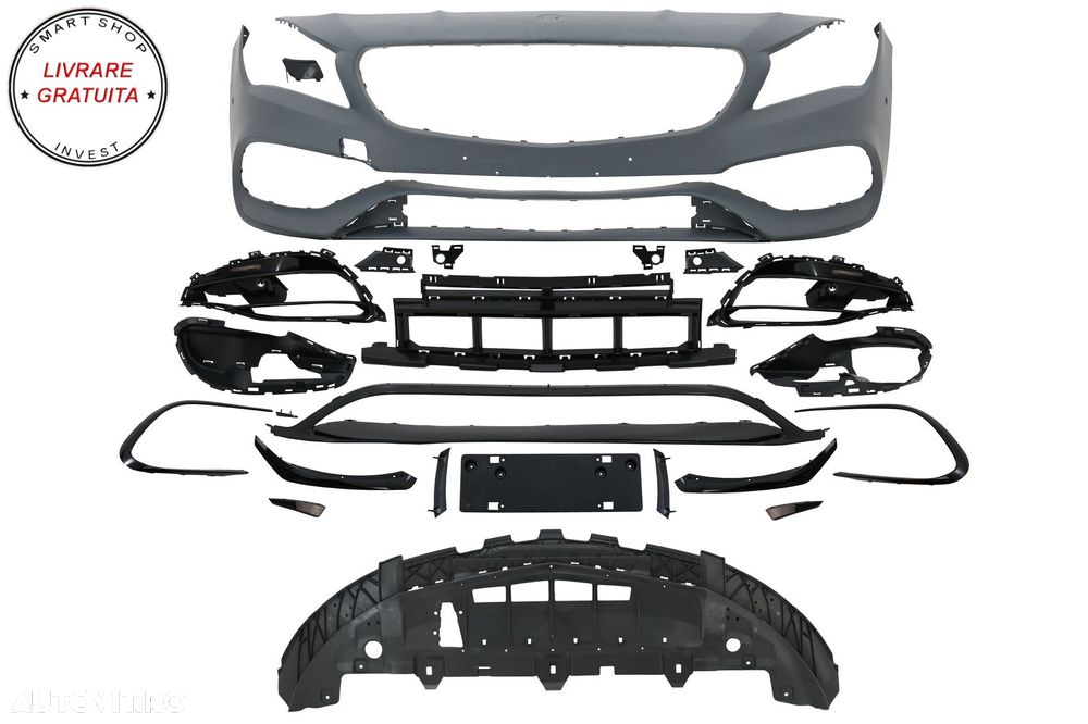 Bara Fata Compatibila cu Mercedes W117 X117 CLA (2013-2018) CLA45 Design- livrare gratuita - 7