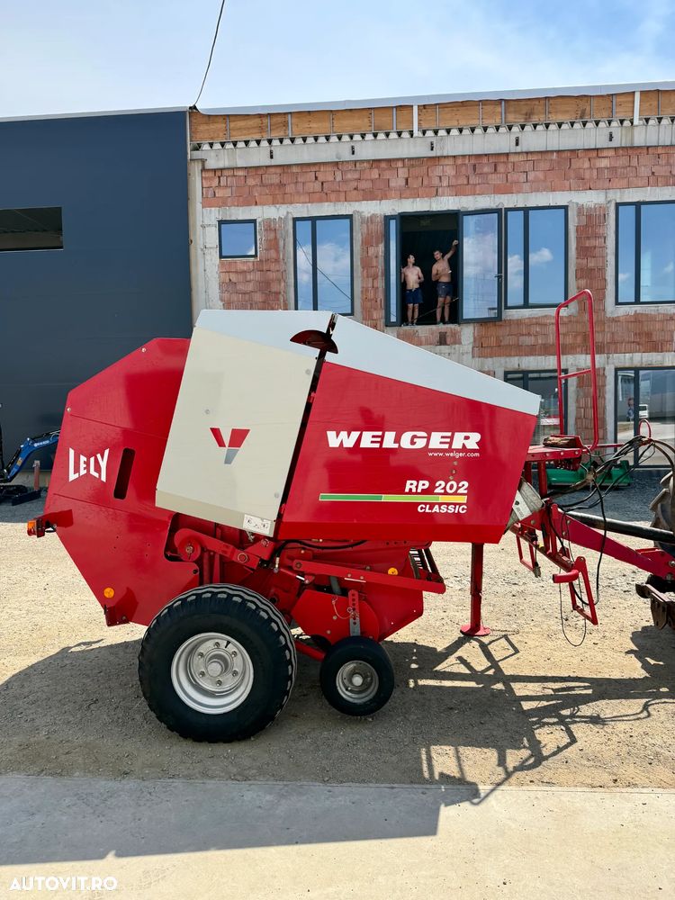 Alta Presa de balotat WELGER LELY RP 202 PLASA - 6