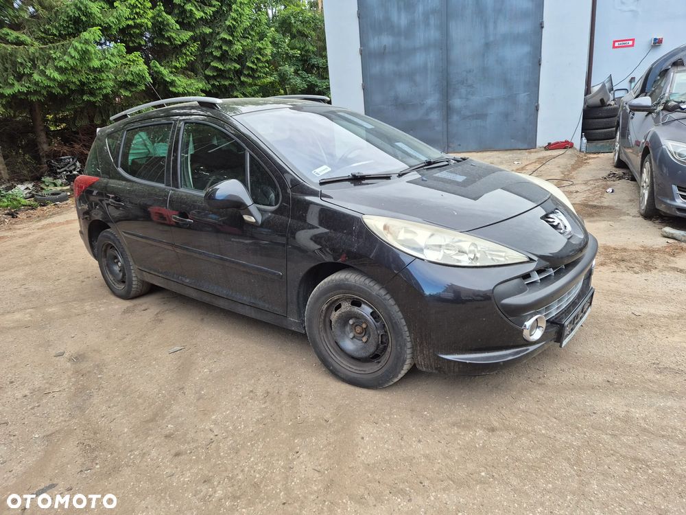 Peugeot 207 SW  1,6 VTi, Wszystkie części , maska, zderzak, błotnik , szyba, rozrusznik , alternator - 1
