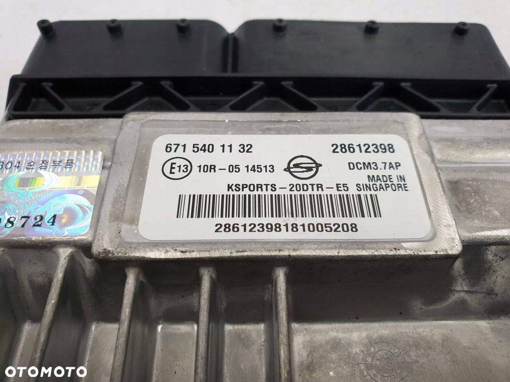 SsangYong Korando III 2.0 D KOMPUTER SILNIKA moduł - 4