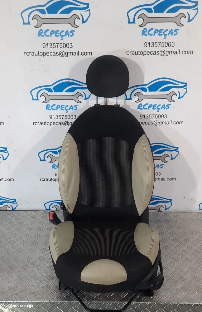 BANCOS FRENTE FRONTAL TRASEIRO TRÁS MINI ONE COOPER D S R56 TECIDO PELE AIRBAG ORIGINAL - 6