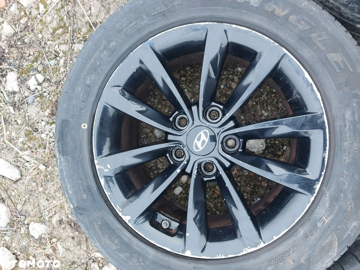 HYUNDAI I40 KOŁA 7Jx16 FELGI ALUMINIOWE Z OPONAMI - 8