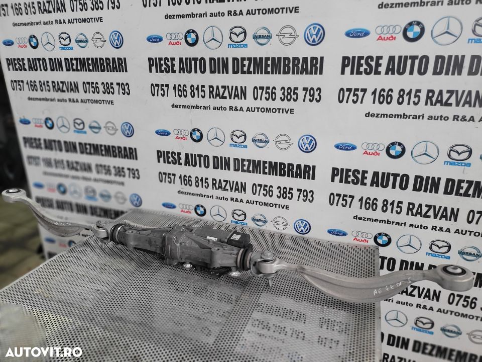 Caseta Directie Spate Audi A6 A7 S6 S7 4K C8 A8 D5 Dupa 2018 Cod 4N0501055L Volan Stanga - 3