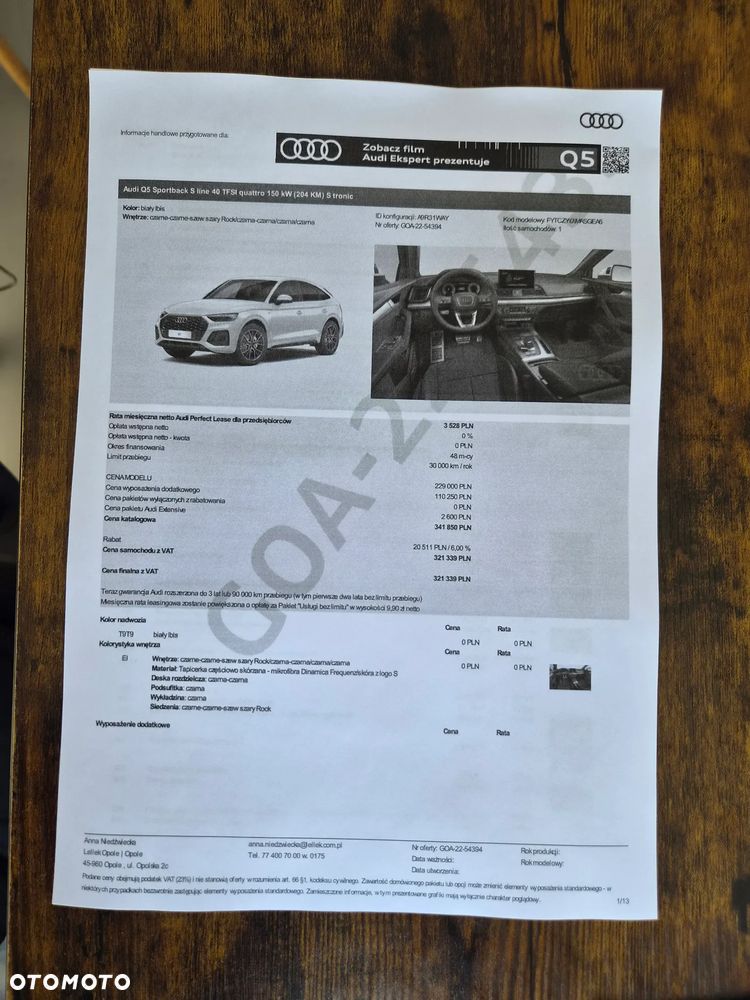 Audi Q5 Sportback 40 TFSI mHEV Quattro S Line S tronic - 37