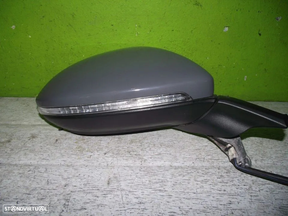 Espelho Elétrico Direito Volkswagen Golf VII - 2013 / 2016 - 2