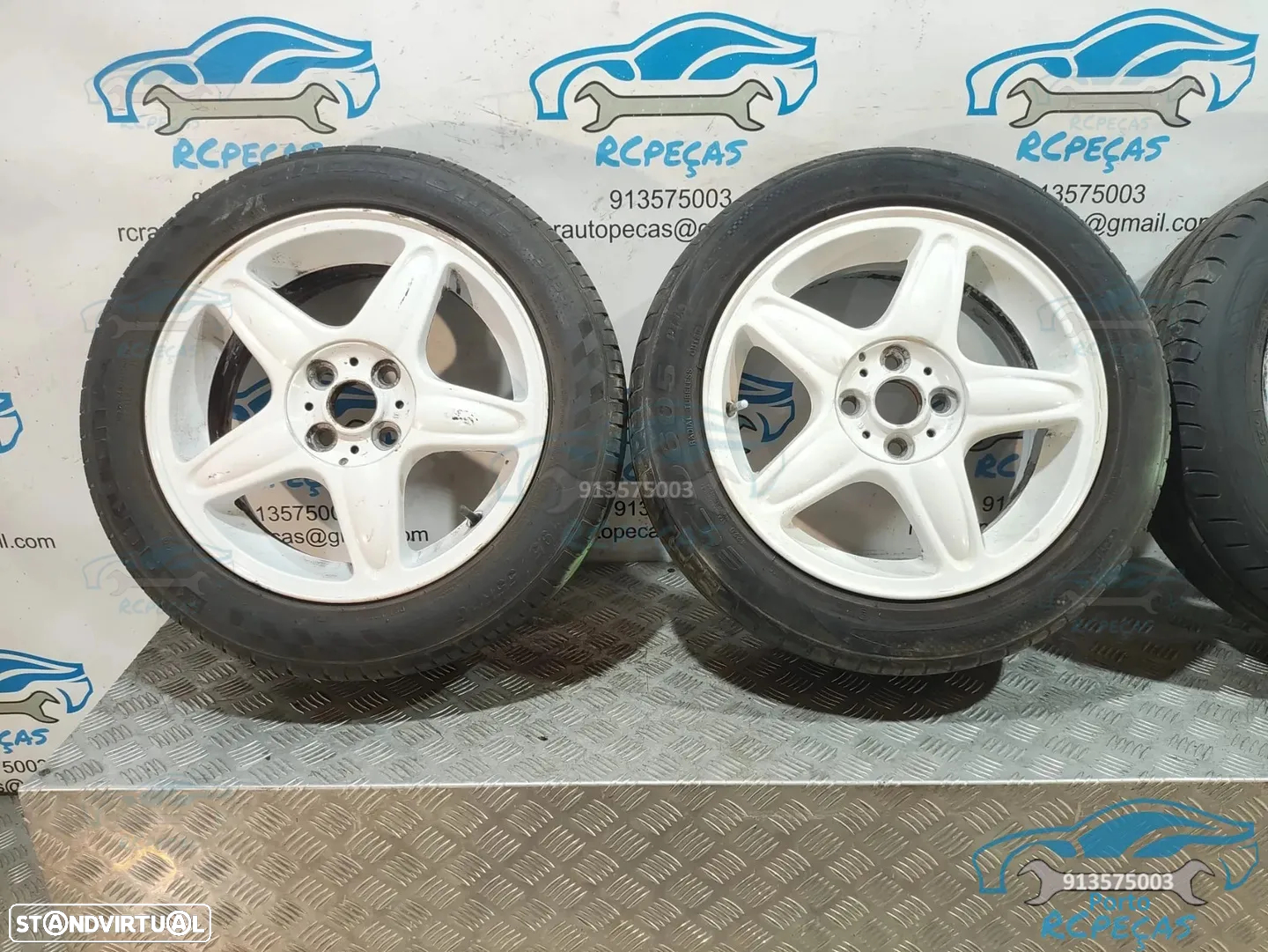 Conjunto Jantes 16" Mini - 6.5J | ET48 | 4x100 - Originais | Jante | 6769410 | 6769409 | 195 55 16 | 4 x 100 | 16 Polegadas | Original | R53 | R55 | R50 | R56 | R57 | R58 | R59 | R60 | Clubman | Cabrio | Roadster | Coupe - 6
