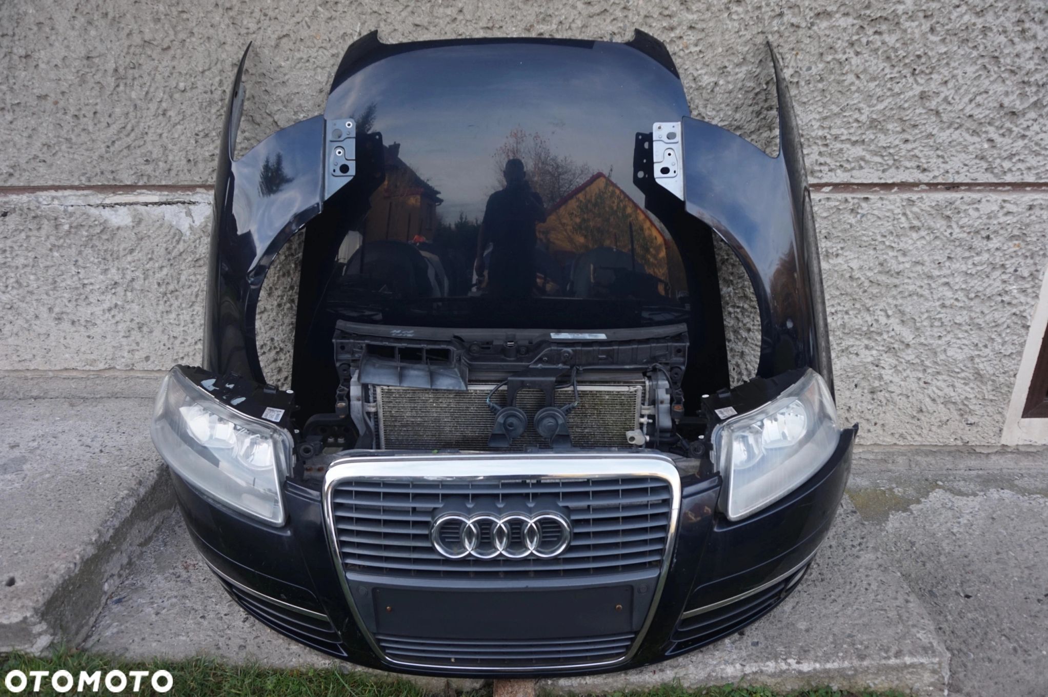 ZDERZAK MASKA BŁOTNIK KOMPLETNY PRZÓD AUDI A6 C6 - 1