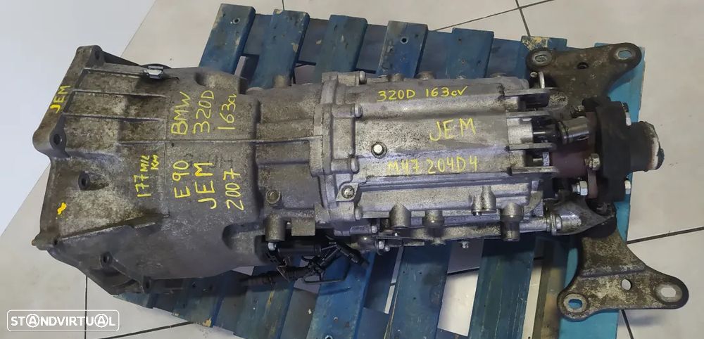 Bmw 320d caixa 6 velocidades 163cv M47 ano 2007 ref JEM - 1