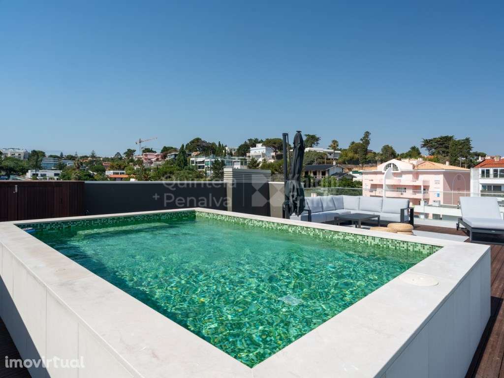Penthouse T3 Duplex com rooftop e piscina em Cascais - Grande imagem: 3/36