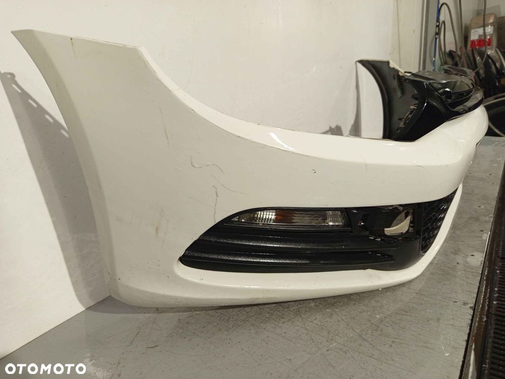 + ZDERZAK PRZÓD PRZEDNI VW VOLKSWAGEN SCIROCCO LB9A BIAŁY - 3