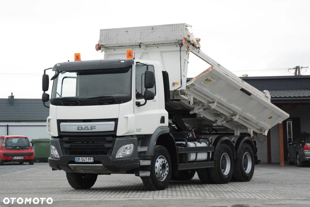 DAF CF 370 / 2015r / 6x4/ Wywrot MEILLER / Hydroburta / Niski przebieg - 1