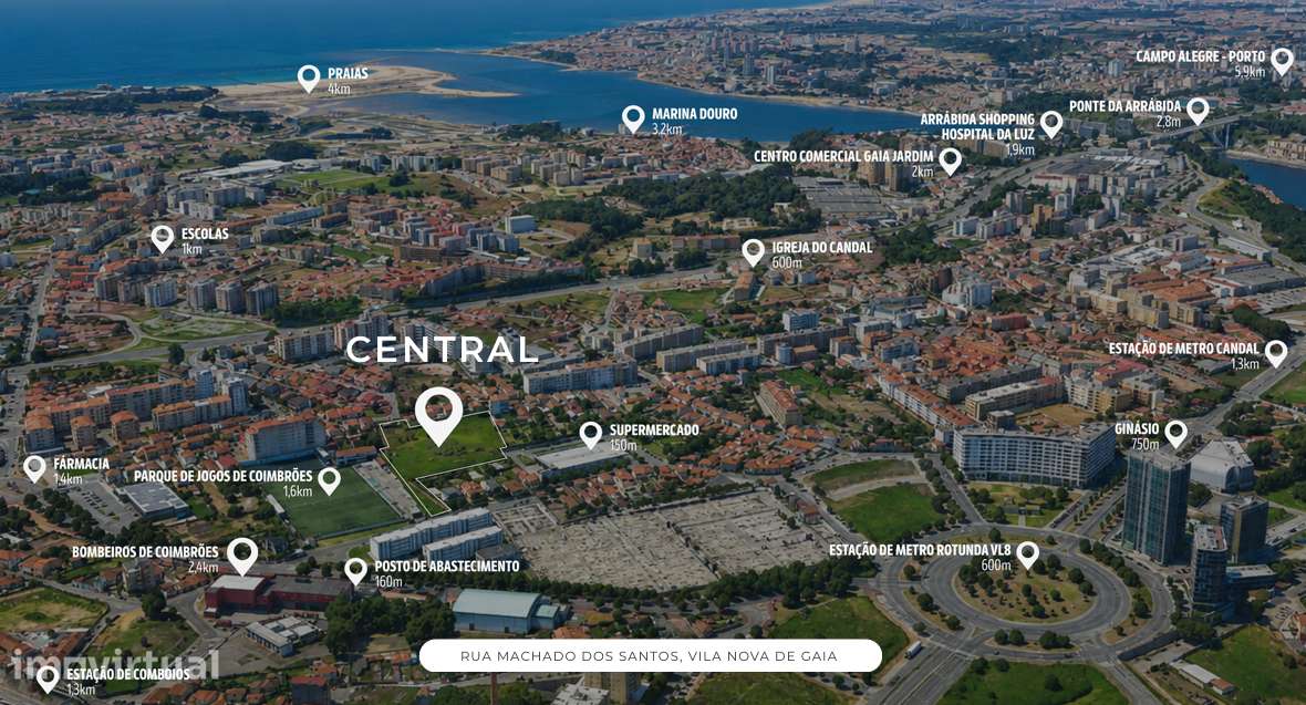 T1 em construção - Coimbrões (junto linha Rubi metro) - Gaia - Grande imagem: 4/9