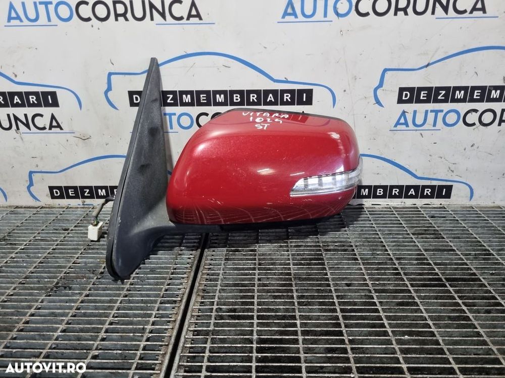 Oglinda stanga Suzuki Grand Vitara 2006 - 2012 4 Usi ROSU (1024) Fara rabatare - 1