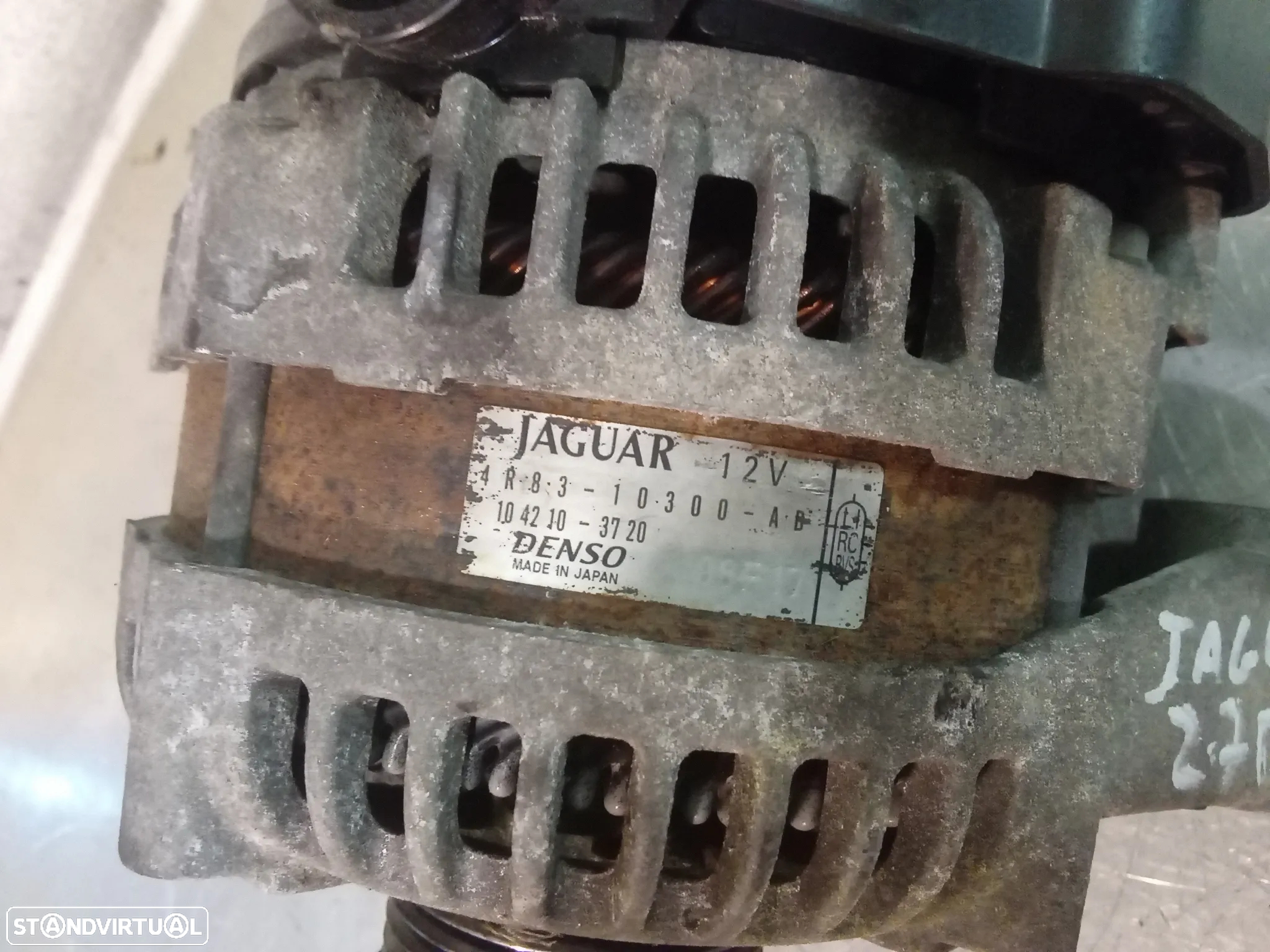 ALTERNADOR JAGUAR S-TYPE 2.7D 4R83-10300-AB - 3