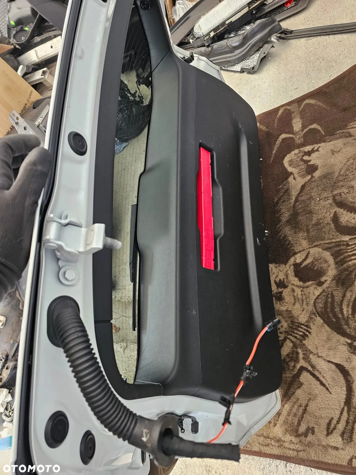TYŁ KOMPLETNY LAMPY KLAPA ZDERZAK BMW X1 U11 A96 MINERALWEISS BIAŁĄ PERŁA - 9