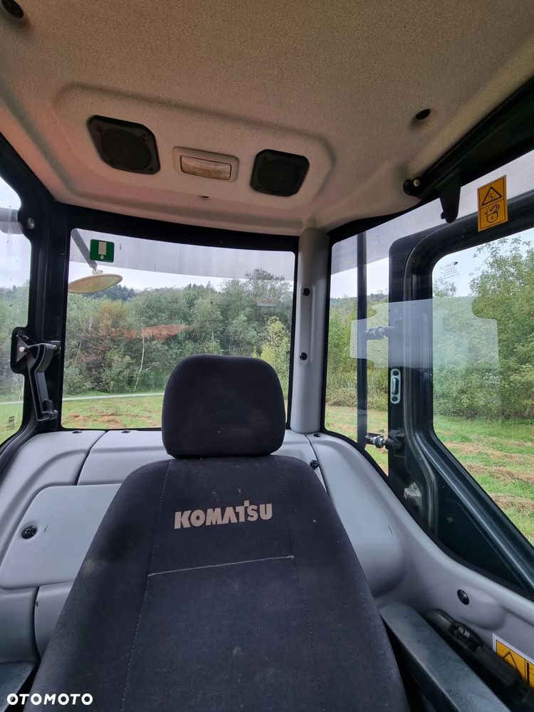 Komatsu Koparka Gąsienicowa 8 ton PC80MR-3 z Norwegii jak Nowa 2017rok 3100mtg 3x ramie łamane Klima ser.DEKRA pompa paliwa centr. smarowanie - 36