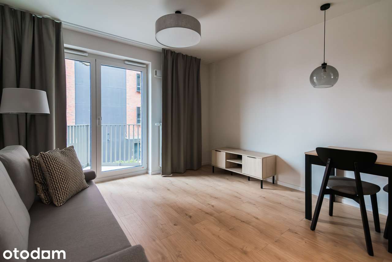 Nowoczesna Kawalerka >BEZ PROWIZJI< Pets Friendly | Coworking, Balkon