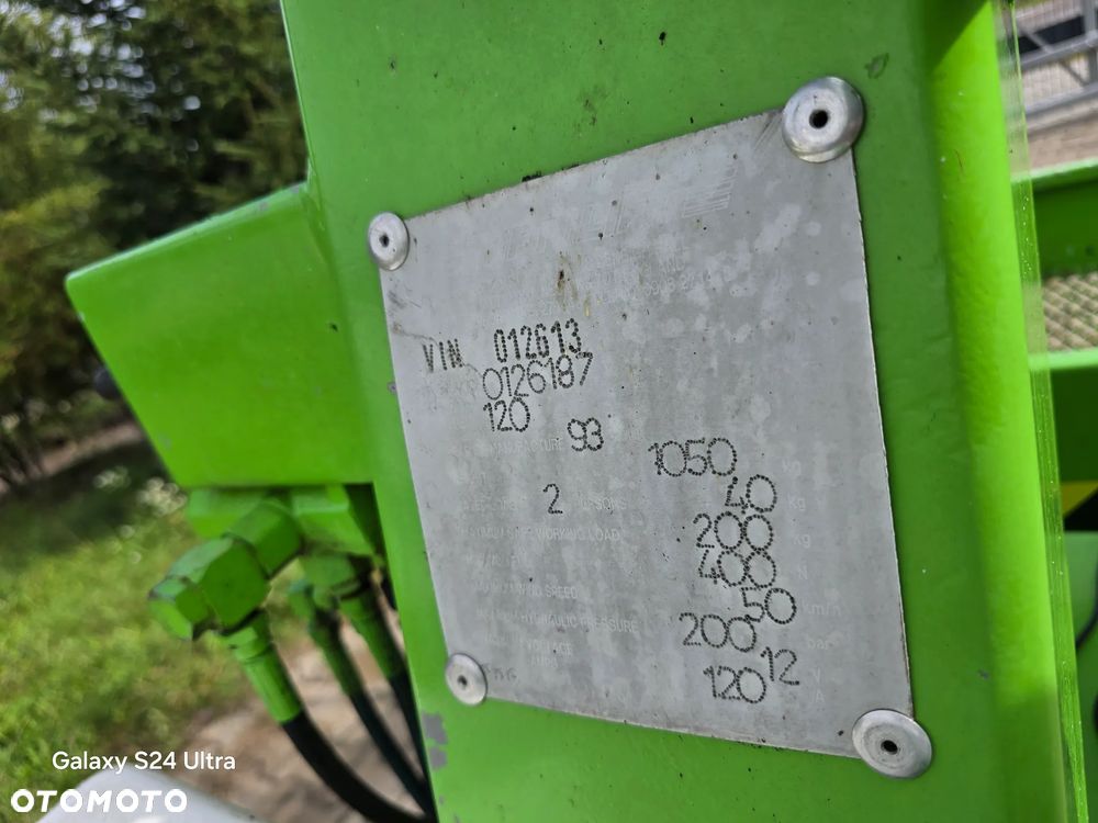 Nifty Niftylift 120 podnośnik koszowy na przyczepie 12 metrów elektryczny oryginalny//Świetnie Utrzymany//Garażowany // Pracował w placówce medycznej // Nie zużyty// Cherry picker// Boom lift// Access platform// Zwyżka// Platforma robocza// podest ruchomy// - 33